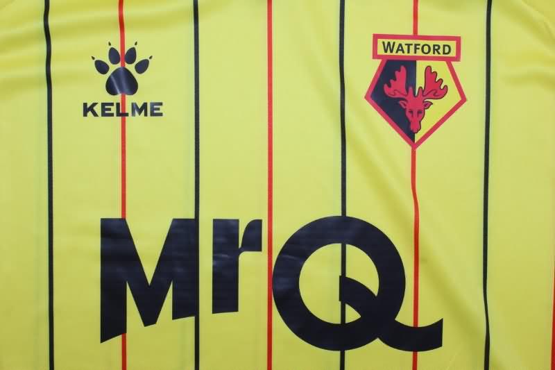 Thailand Quality(AAA) 24/25 Watford Home Soccer Jersey