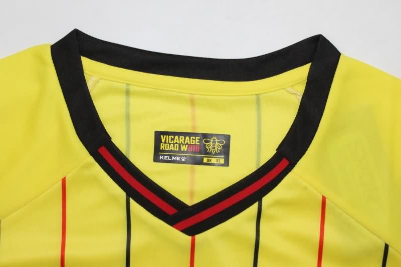 Thailand Quality(AAA) 24/25 Watford Home Soccer Jersey