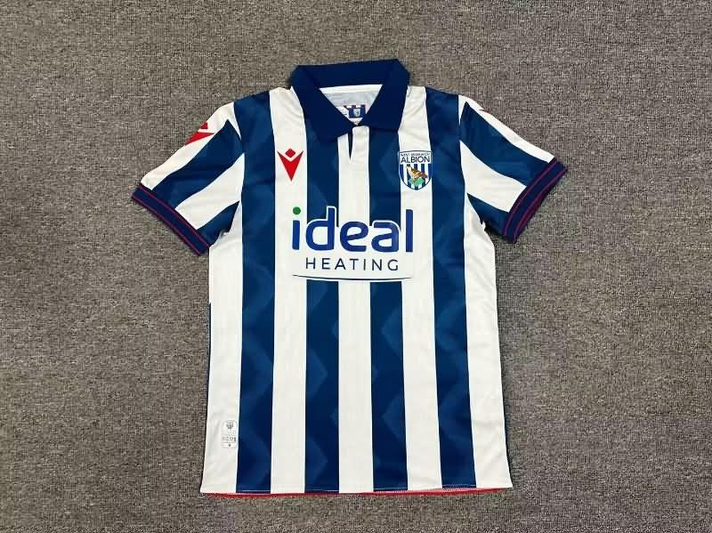 Thailand Quality(AAA) 24/25 West Bromwich Home Soccer Jersey