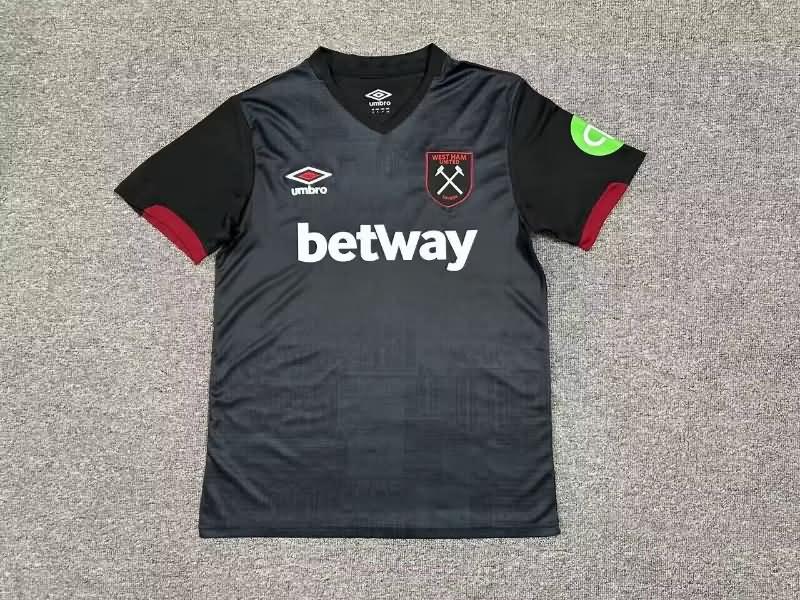 Thailand Quality(AAA) 24/25 West Ham Away Soccer Jersey