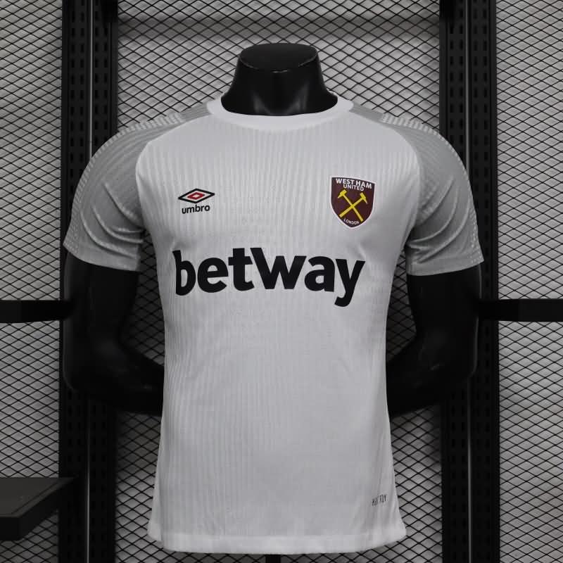 Thailand Quality(AAA) 24/25 West Ham Third Soccer Jersey (Player)