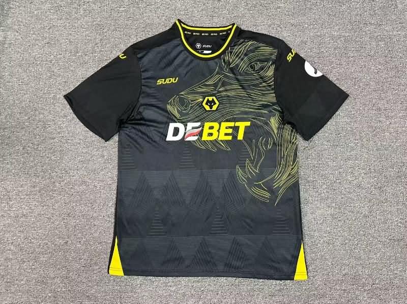 Thailand Quality(AAA) 24/25 Wolves Away Soccer Jersey