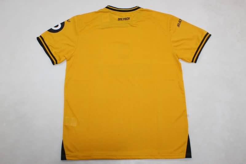 Thailand Quality(AAA) 24/25 Wolves Home Soccer Jersey