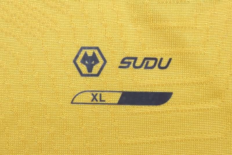 Thailand Quality(AAA) 24/25 Wolves Home Soccer Jersey (Player)