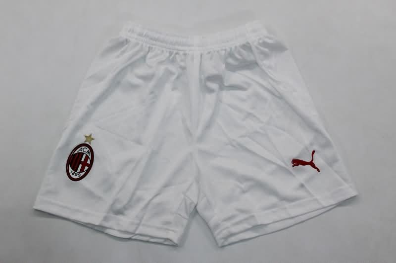 24/25 AC Milan Home Kids Soccer Jersey And Shorts (Player)