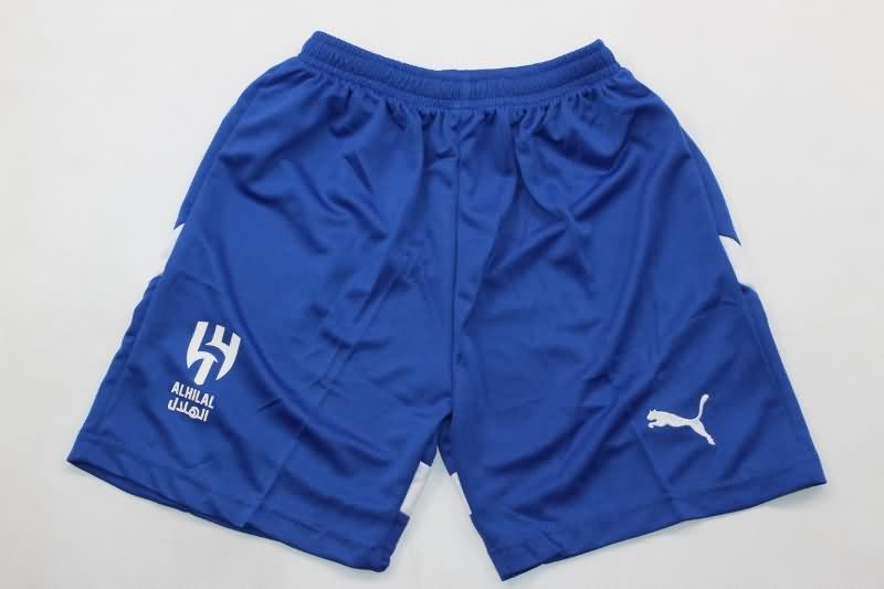 24/25 Al Hilal Home Kids Soccer Jersey And Shorts