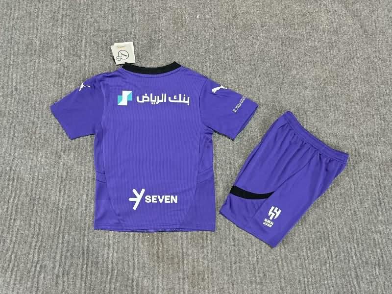 24/25 Al Hilal Third Kids Soccer Jersey And Shorts