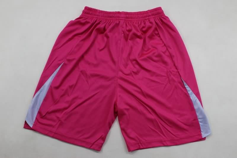 24/25 Arsenal Goalkeeper Pink Kids Soccer Jersey And Shorts