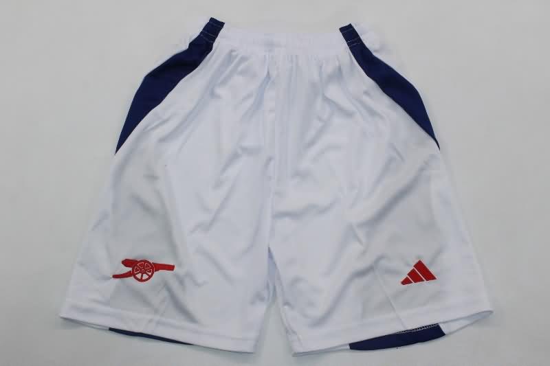 24/25 Arsenal Home Kids Soccer Jersey And Shorts