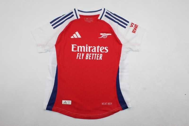 24/25 Arsenal Home Kids Soccer Jersey And Shorts (Player)