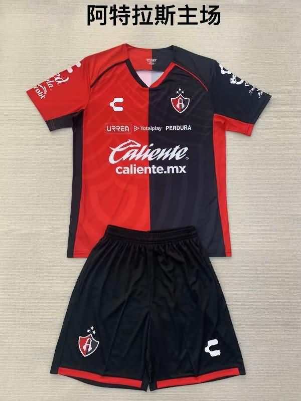 24/25 Atlas Home Kids Soccer Jersey And Shorts