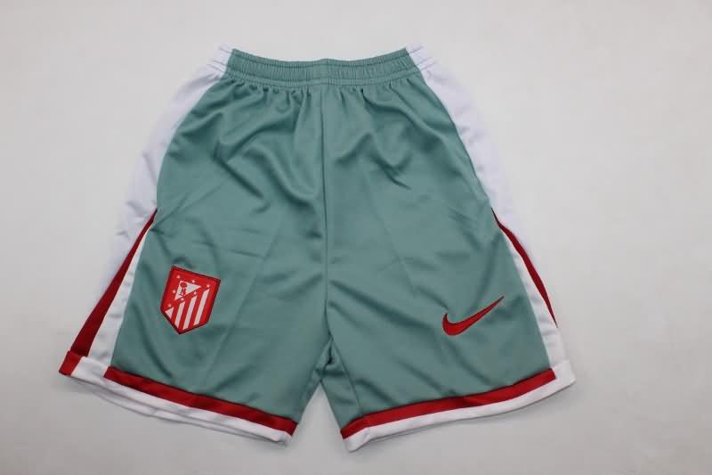 24/25 Atletico Madrid Away Kids Soccer Jersey And Shorts