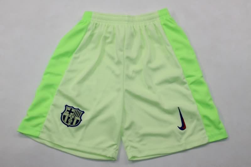 24/25 Barcelona Third Kids Soccer Jersey And Shorts Leaked