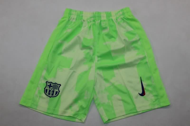 24/25 Barcelona Third Kids Soccer Jersey And Shorts Sponsor