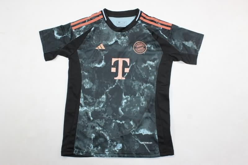 24/25 Bayern Munich Away Kids Soccer Jersey And Shorts