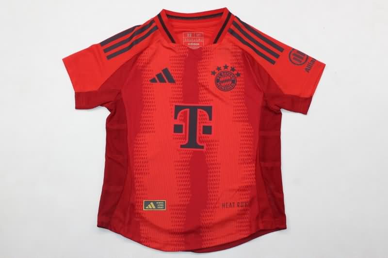 24/25 Bayern Munich Home Kids Soccer Jersey And Shorts (Player)