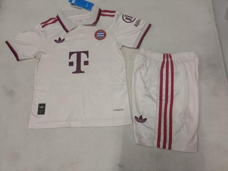 24/25 Bayern Munich Third Kids Soccer Jersey And Shorts