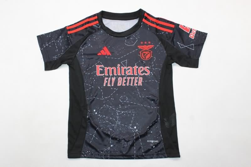 24/25 Benfica Away Kids Soccer Jersey And Shorts