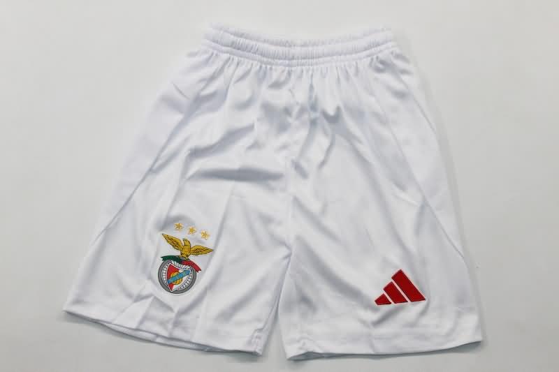 24/25 Benfica Home Kids Soccer Jersey And Shorts