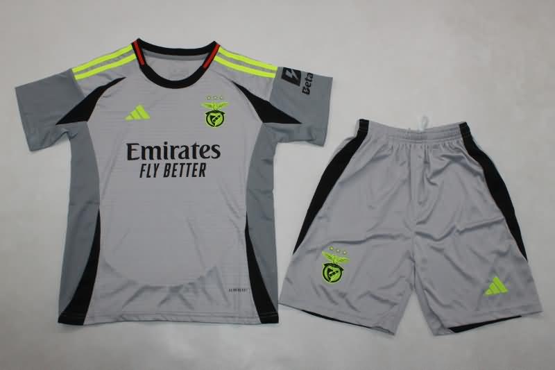 24/25 Benfica Third Kids Soccer Jersey And Shorts