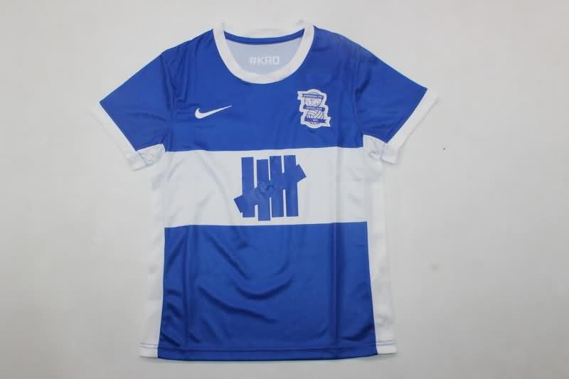 24/25 Birmingham City Home Kids Soccer Jersey And Shorts