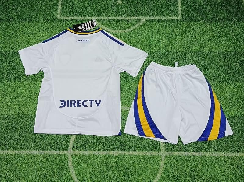 24/25 Boca Juniors Away Kids Soccer Jersey And Shorts