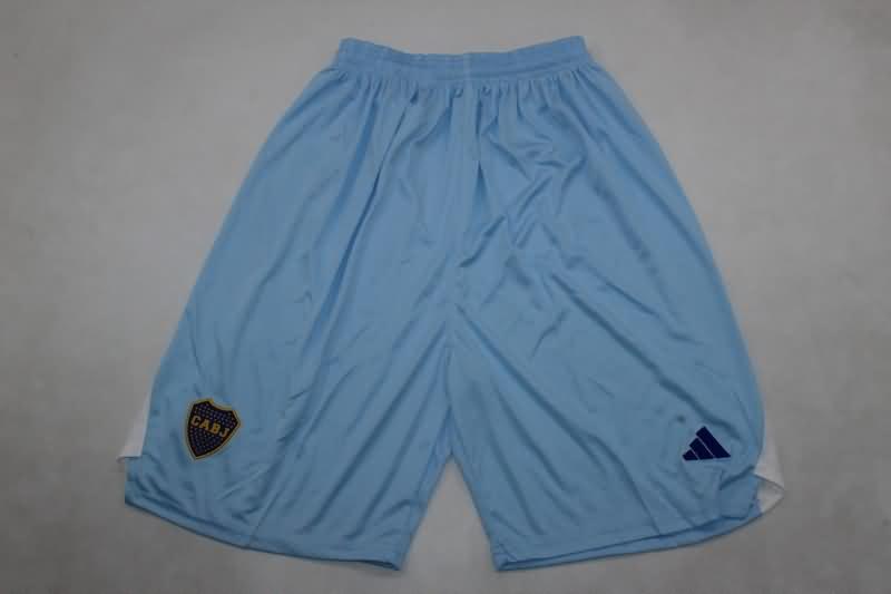 24/25 Boca Juniors Goalkeeper Light Blue Kids Soccer Jersey And Shorts