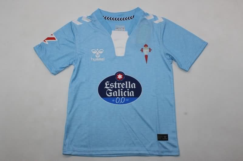 24/25 Celta Home Kids Soccer Jersey And Shorts