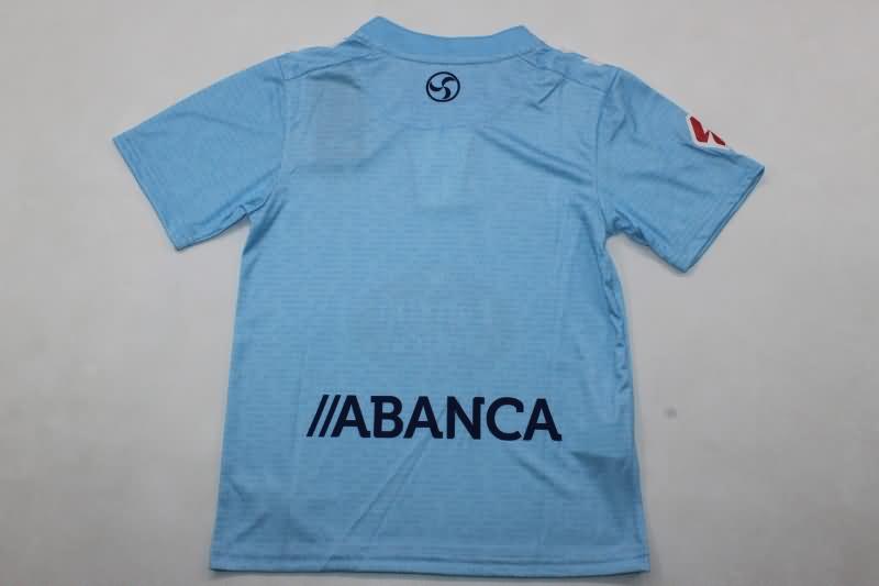 24/25 Celta Home Kids Soccer Jersey And Shorts