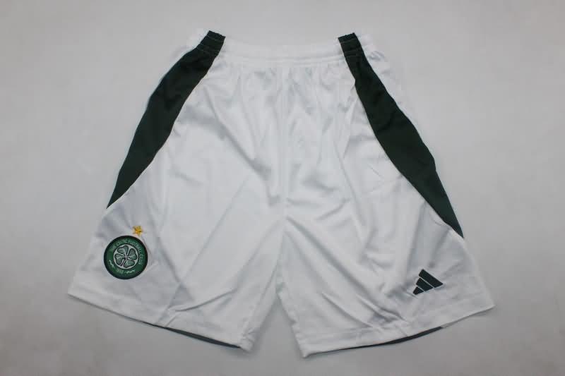 24/25 Celtic Home Kids Soccer Jersey And Shorts