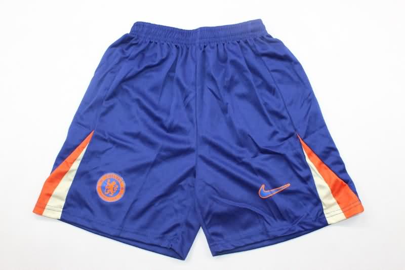 24/25 Chelsea Away Kids Soccer Jersey And Shorts Leaked