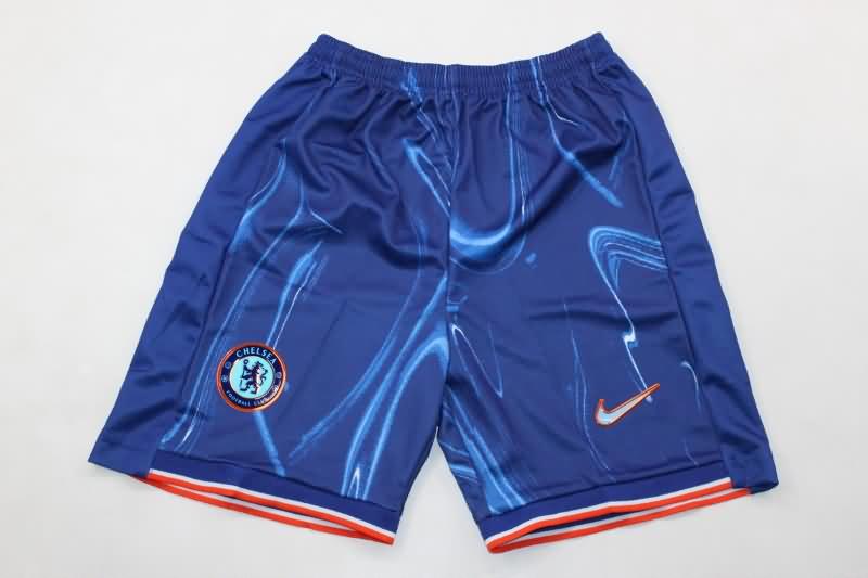 24/25 Chelsea Home Kids Soccer Jersey And Shorts