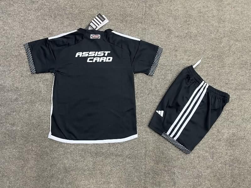 2024 Colo Colo Away Kids Soccer Jersey And Shorts