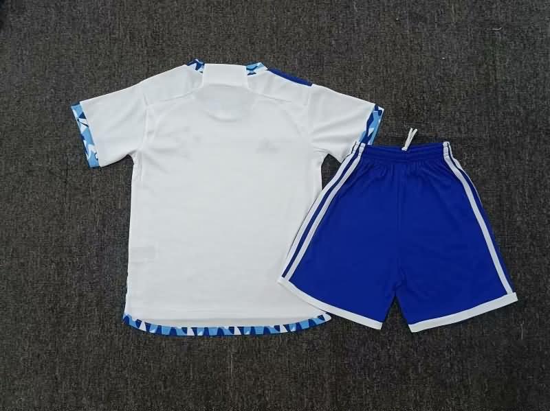 2024 Cruzeiro Away Kids Soccer Jersey And Shorts