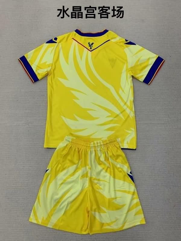 24/25 Crystal Palace Away Kids Soccer Jersey And Shorts