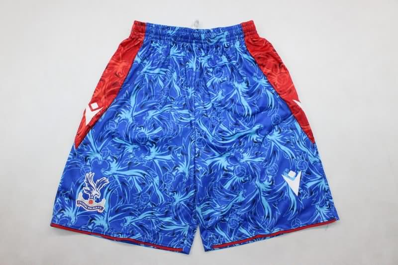 24/25 Crystal Palace Home Kids Soccer Jersey And Shorts