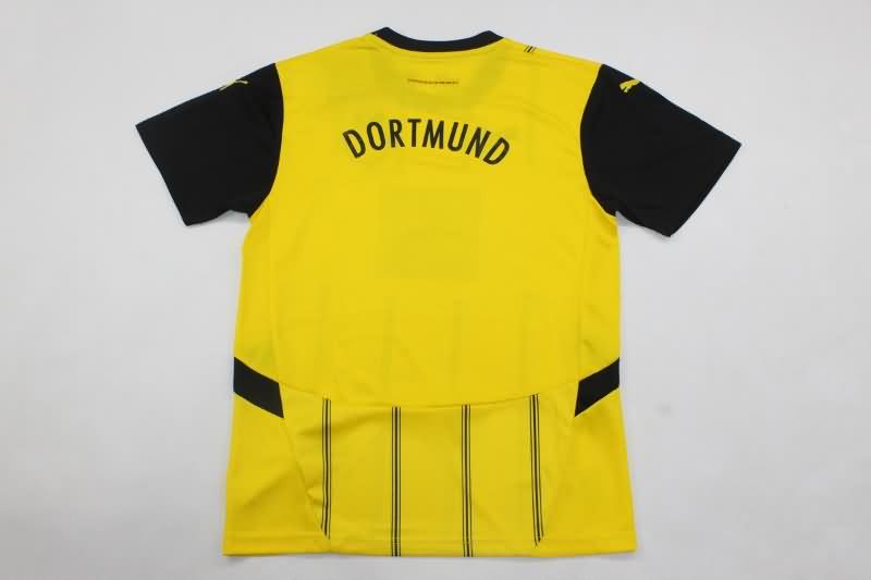 24/25 Dortmund Home Kids Soccer Jersey And Shorts