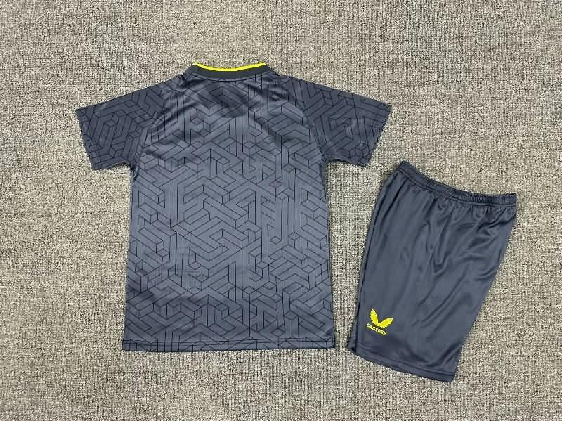 24/25 Everton Away Kids Soccer Jersey And Shorts