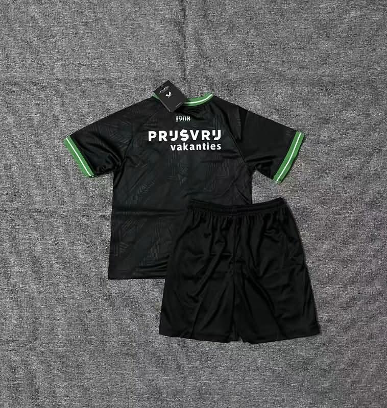 24/25 Feyenoord Away Kids Soccer Jersey And Shorts