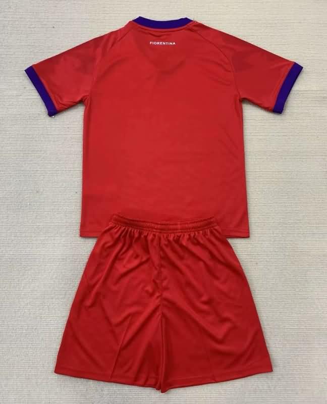 24/25 Fiorentina Third Kids Soccer Jersey And Shorts