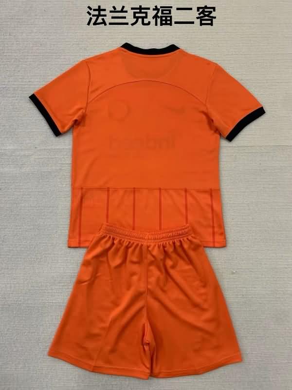 24/25 Frankfurt Third Kids Soccer Jersey And Shorts