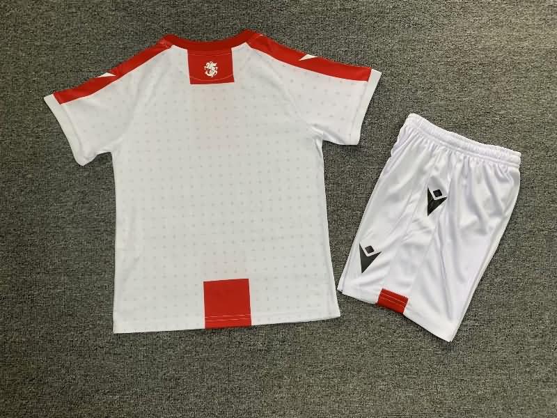 2024 Georgia Home Kids Soccer Jersey And Shorts