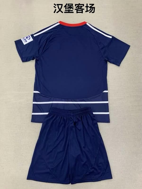 24/25 Hamburg Away Kids Soccer Jersey And Shorts