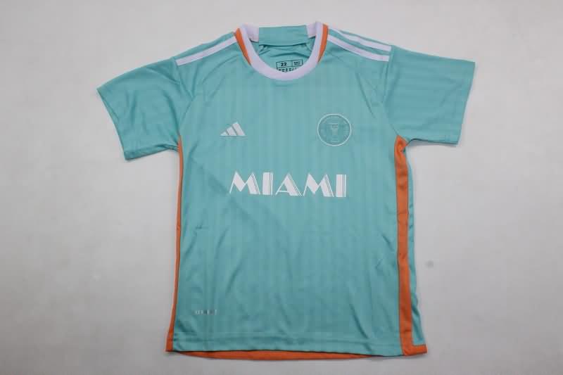 2024 Inter Miami Third Kids Soccer Jersey And Shorts