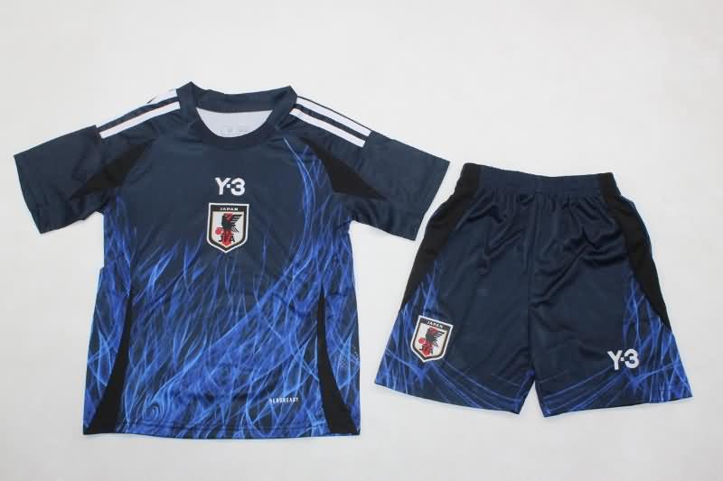 2024 Japan Home Kids Soccer Jersey And Shorts