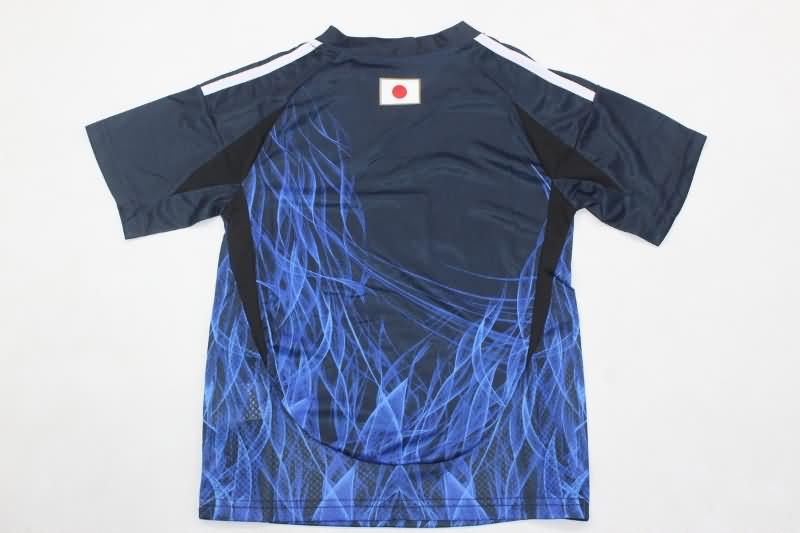 2024 Japan Home Kids Soccer Jersey And Shorts