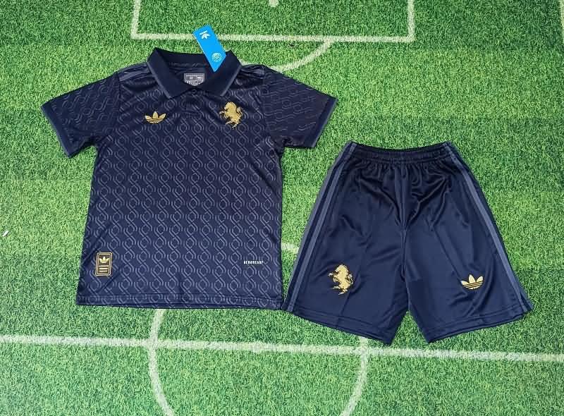 24/25 Juventus Third Kids Soccer Jersey And Shorts