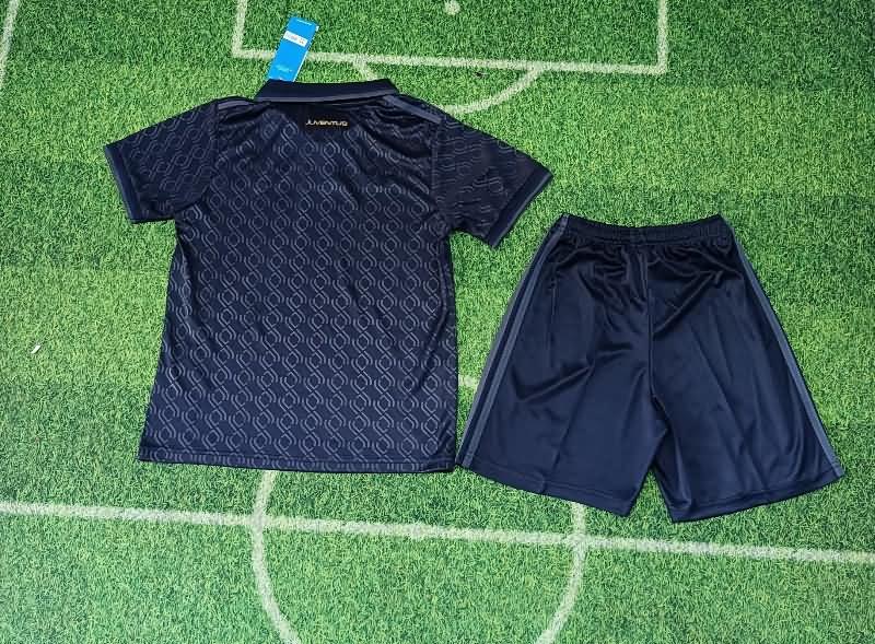 24/25 Juventus Third Kids Soccer Jersey And Shorts