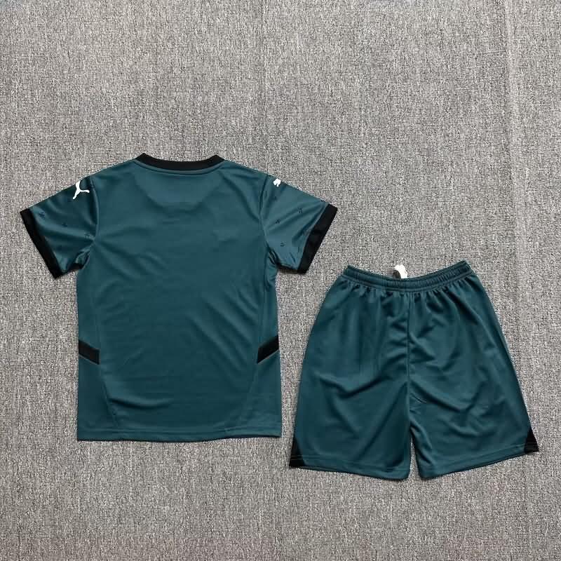 24/25 Lens Away Kids Soccer Jersey And Shorts