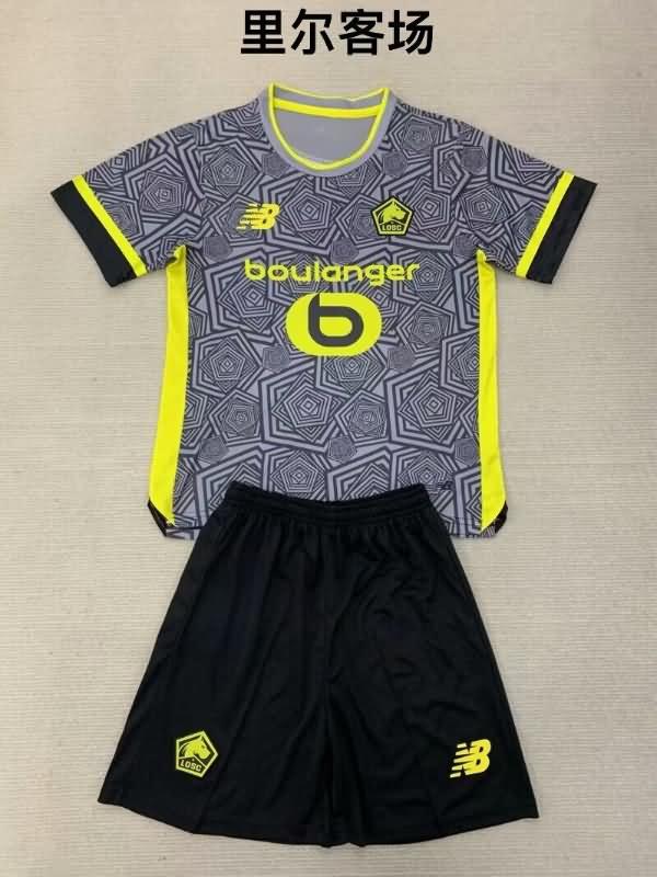 24/25 Lille Third Kids Soccer Jersey And Shorts